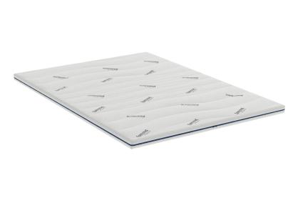 Topper saltea 90x200 SomnoMed antiacarieni, 7 cm, husa lavabila