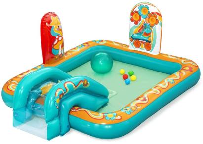 Piscină gonflabilă pentru copii Bestway Retro Groove Play Center 152x74 cm