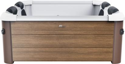 Cadă cu hidromasaj MSpa Frame Amber Aero PLUS, 6 persoane, 1150 l