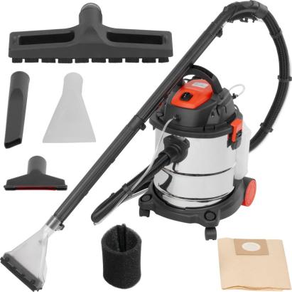 Aspirator industrial 3 în 1 Strend Pro, 20 L, 1600W, cu funcție de spălare