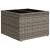 Set canapele de grădină cu perne, 11 piese, gri, poliratan GartenMobel Dekor