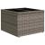 Set canapele de grădină cu perne, 11 piese, gri, poliratan GartenMobel Dekor