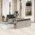 Set canapele de grădină cu perne, 6 piese gri deschis poliratan GartenMobel Dekor