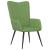 Scaun de relaxare, verde deschis, catifea GartenMobel Dekor