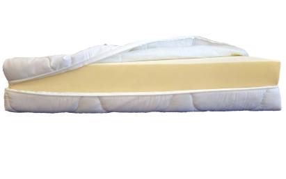 Husă saltea 160x200x16 din bumbac matlasat, detașabilă, cu fermoar