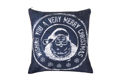 Pernă decorativă de Crăciun 40x40 cm, Christmas White, alb/gri