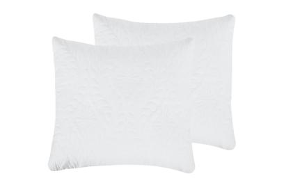 Set 2 perne 60x60 Somnart Belina din microfibra, lavabile, albe