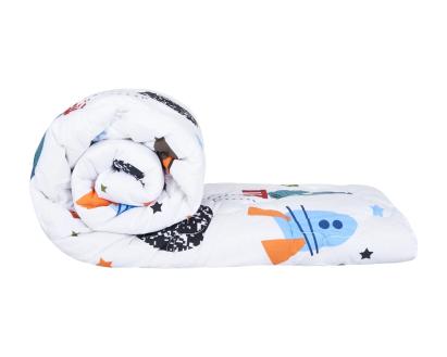 Pilotă din bumbac Somnart Rachete 200x220 cm, umplutură 300 gsm