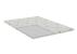 Topper saltea Aloe Vera 140x190 cm, 5 cm, husa detasabila, fermitate medie