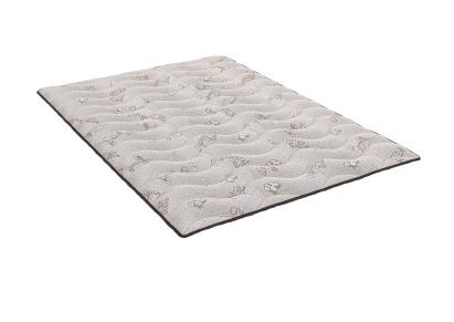 Topper pentru saltea Somnart Organic Cotton, tricot, 90x200 cm