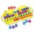 Set educativ cu litere, numere si forme AlphaBee, 44 piese