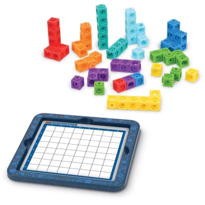 Set MathLink pentru provocări logice și matematică, 64 piese, 5 ani+