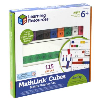 Set educativ MathLink pentru avansați, 115 piese, 6+ ani