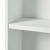 Nisa de perete incastrata pentru baie, alba, 2 niveluri, 62x32x10 cm