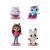 Set 4 figurine Gabby's Dollhouse cu Gabby și prietenii, Spin Master