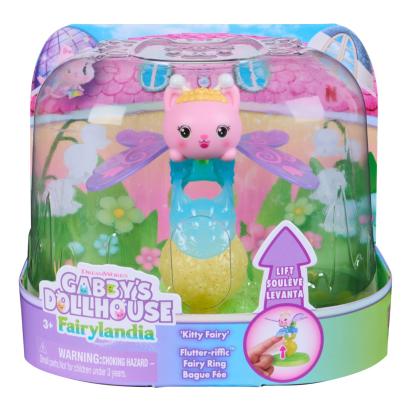 Inel de zână Gabby's Dollhouse Fairylandia cu figurina Kitty Fairy