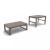 Set mobilier de grădină Curver Corfu Lyon 4+1, cappuccino
