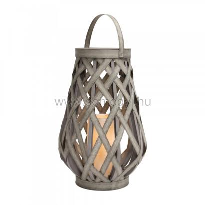 Lampă decorativă LED cu lumânare pâlpâitoare și timer, 45 cm