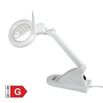 Lampa cu lupa de masa Somogyi Elektronic NKL 022, 12 dioptrii