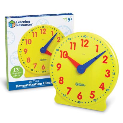 Ceas educativ demonstrativ pentru invatarea orei, 34 cm