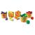 Set educativ de sortare fructe si legume pentru copii, 30 piese