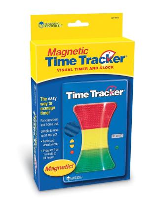Cronometru magnetic vizual Time Tracker pentru copii, 1 min-24 h