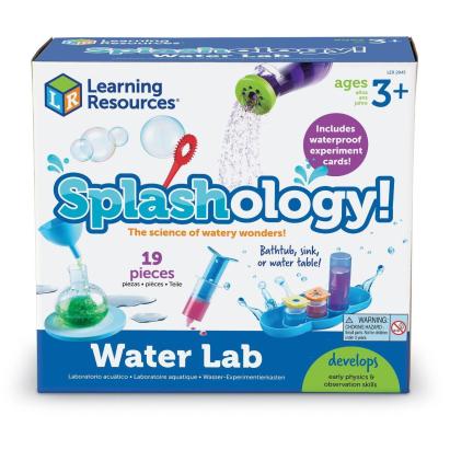 Laboratorul apei Splashology STEM cu 19 piese pentru copii 3+