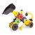 Set de constructie STEM Gears Primul meu buldozer, 43 piese