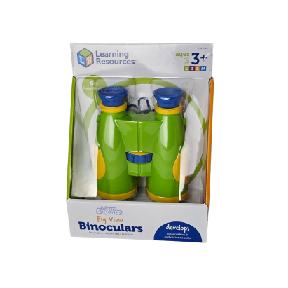 Binoclu pentru copii GeoSafari 6x, jucarie STEM de explorare