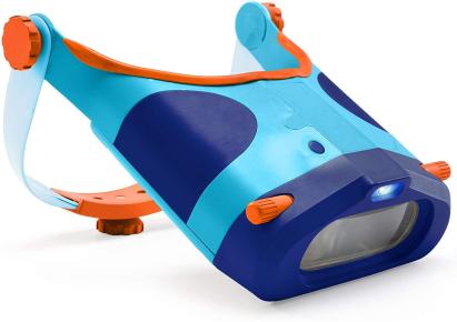 Lupa de explorare pentru copii GeoSafari cu LED si marire 2x-8x