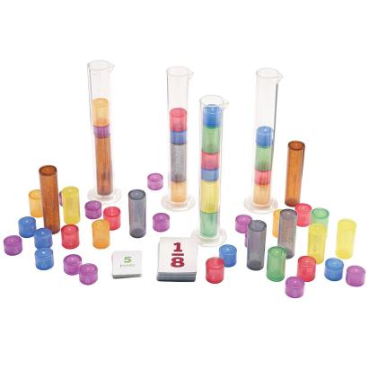 Joc de fracții educativ pentru copii 8-12 ani, 52 piese