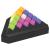 Joc de logica Piramida Kanoodle cu 200 provocari 2D si 3D