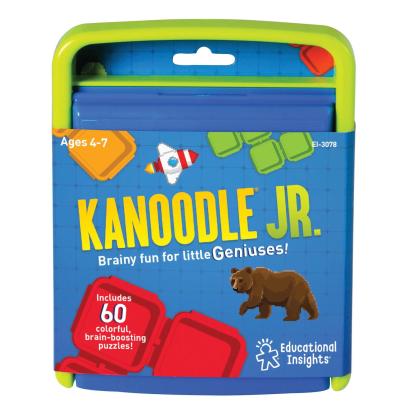 Joc de logica Kanoodle Junior pentru copii 4+, cu 60 de puzzle-uri