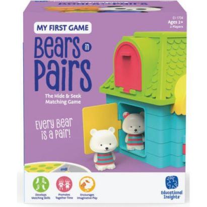 Set STEM Căsuța ursuleților - joc de memorie și potrivire pentru 2-6 ani