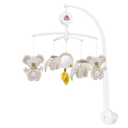 Carusel muzical pentru patut bebe Fehn Koala si prietenii
