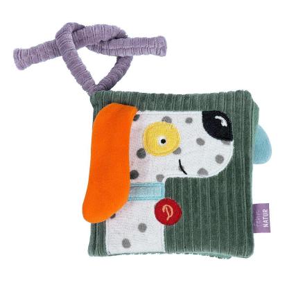 Carte senzoriala din plus pentru bebelusi Fehn Catelus NATUR