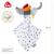Jucarie doudou mini cu catelus, din bumbac organic, Fehn NATUR