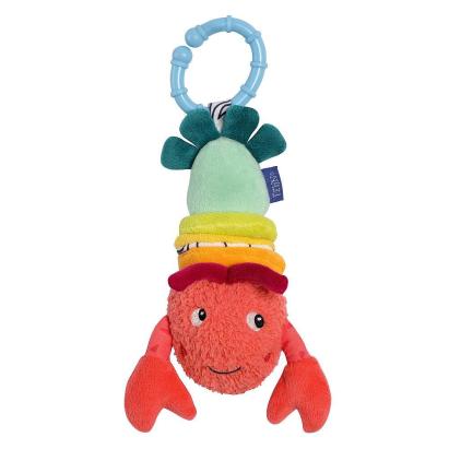 Jucărie pentru cărucior cu vibrații Fehn Racul vesel, 14 cm