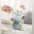 Jucărie muzicală dragon pentru bebeluși Fehn, velur moale, 17 cm