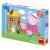Puzzle Peppa Pig Puișorii, 24 piese, carton rezistent, 4 ani+