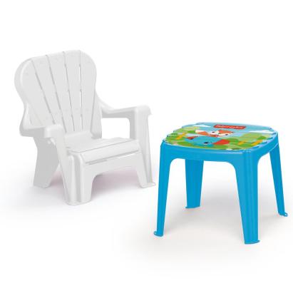Set masă cu scaun pentru copii Fisher-Price, interior și exterior