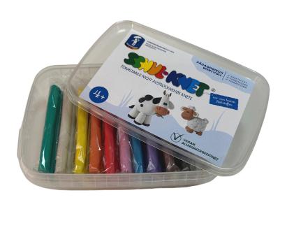 Set plastilina modelaj pentru copii, 10 culori, non-toxica