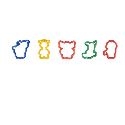 Set 6 forme pentru plastilina cu animale safari, pentru copii 3+