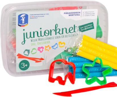 Set de modelaj cu plastilina si accesorii Juniorknet pentru copii 3+