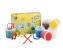 Set plastilina non-toxica Kinder Basic Plus cu accesorii si forme, 3+