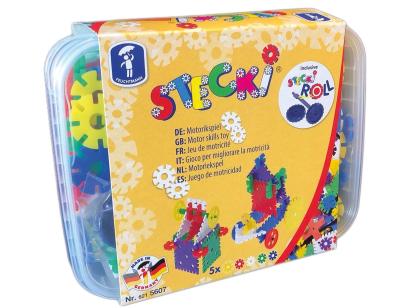 Set forme pentru construit Box Maxi, 290 piese colorate, 3 ani+