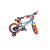 Bicicletă pentru copii 14 inch Superman cu roți ajutătoare