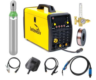Pachet complet sudură MIG/MAG Intensiv 210, 200A, cu butelie corgon 8L