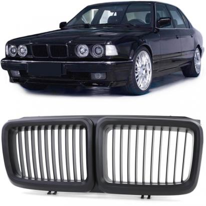 Grilă sport față neagră potrivită pentru BMW Seria 7 E32 1986-1994 Performance AutoTuning
