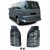 Set de stopuri cu sticlă clară și fum negru, potrivit pentru VW Bus T5 2003-2009 cu hayon Performance AutoTuning